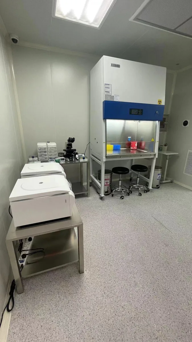 Andrology laboratory equipment at DRC Bangkok