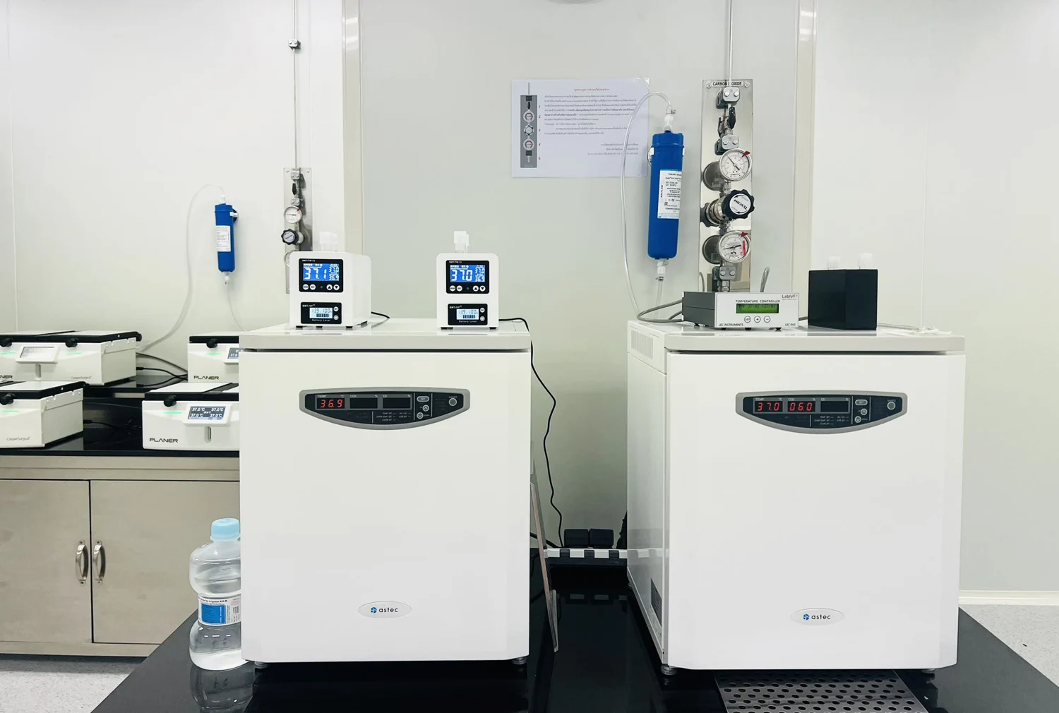 Equipment inside the DRC laboratory